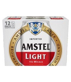Amstel Light. Costs 17.99