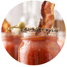 Bacon Bourbon Bloody Mary Cocktail Recipe