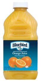 Bluebird 100 % Orange Juice 48 oz