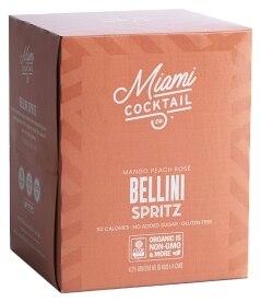 Miami Cocktail Bellini Spritz. Costs 9.99
