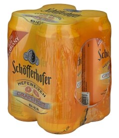 Schofferhofer Grapefruit. Costs 8.99