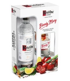 Ketel One Vodka with Glass. Was 38.99. Now 34.99