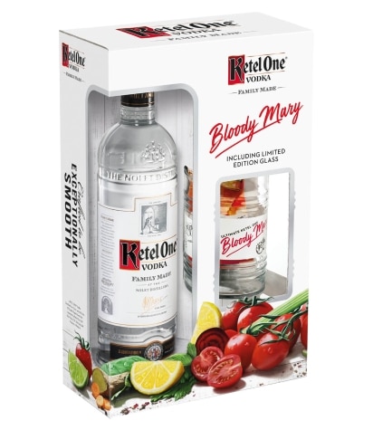 Ketel One Vodka with Glass