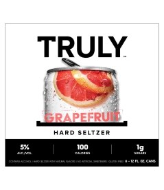 Truly Grapefruit Hard Seltzer
