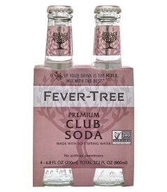Fever Tree Club Soda. Costs 5.99