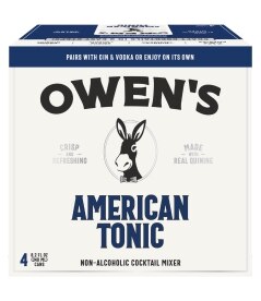 Owen's Mixers American Tonic. Was 5.99. Now 4.99