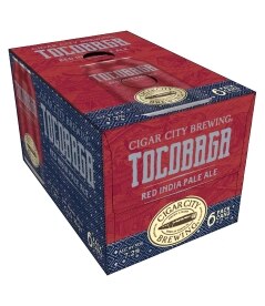 Cigar City Tocabaga Red Ale. Costs 10.99