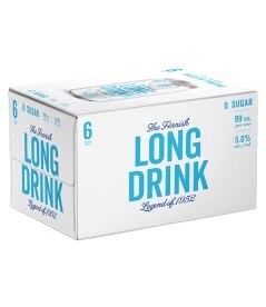 The Long Drink Legend of 1952 Zero Sugar Citrus Soda Cocktail. Costs 14.99