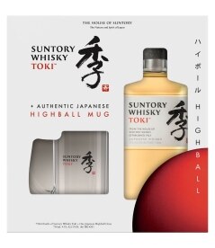 Suntory Whisky Toki with Glass. Costs 33.99