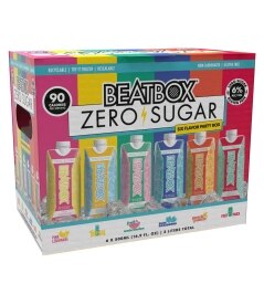 BeatBox Variety Pack Zero Sugar. Costs 19.99