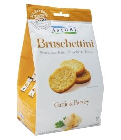 Asturi Bruschettini Garlic Parsley. Costs 4.29