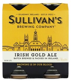 Sullivan's Brewing Irish Gold Golden Ale. Was 13.49. Now 11.99