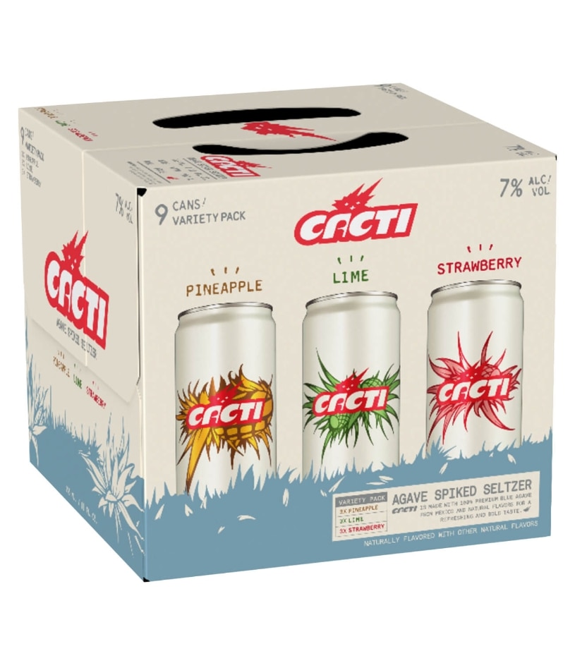 Cacti Agave Spiked Seltzer Variety Pack