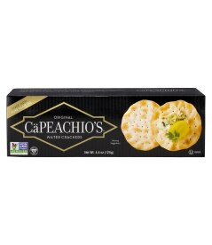 CaPeachio's Originial Water Crackers. Costs 4.99