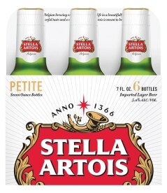 Stella Artois. Costs 7.99