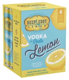 Deep Eddy Lemon Vodka and Soda. Costs 11.99