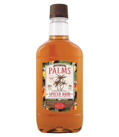 Palms Spiced Rum Plastic
