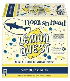 Dogfish Head Lemon Quest Non-Alcoholic Wheat Brew