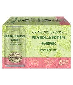 Cigar City Margarita Gose. Costs 12.49