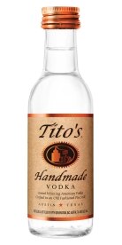 Tito's Handmade Vodka. Costs 2.39