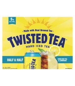 Twisted Tea Half & Half. Costs 17.99