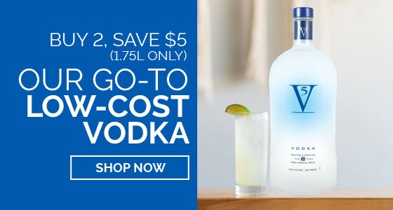 V5 Vodka, Buy 2 Save $5