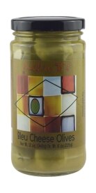 Jackie B Bleu Cheese Stuffed Olives. Costs 6.99