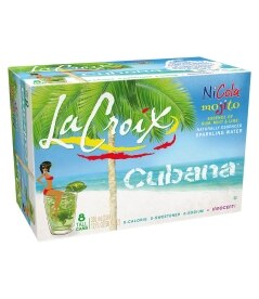 Lacroix Ni Cola Cubana Sparkling Water 8pk. Costs 6.99