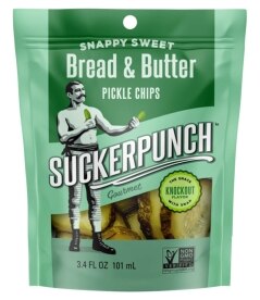 Sucker Punch Bread & Butter Pickle Chips