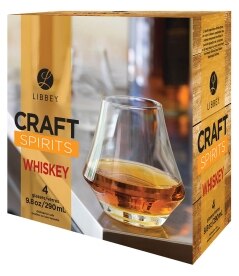 Libbey Whiskey Glasses 4 piece set. Costs 14.99