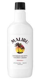 Malibu Coconut Rum Plastic