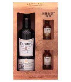 Dewar's Special Reserve 12 Year Scotch with two Minis, 15 Year and 18 Year