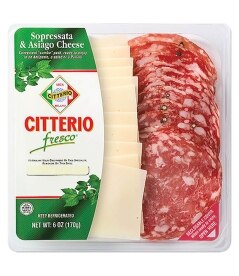 Citterio Fresco w Soppressata & Asiago Cheese. Costs 8.99
