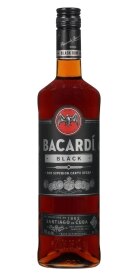 Bacardi Black Rum. Costs 12.99
