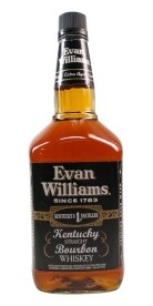 Evan Williams Black Bourbon. Costs 22.99