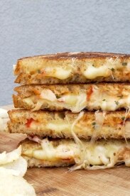 Summer Ale Lobster Grilled Cheese