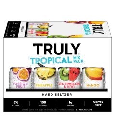 Truly Tropical Hard Seltzer Mix Pack. Costs 18.99