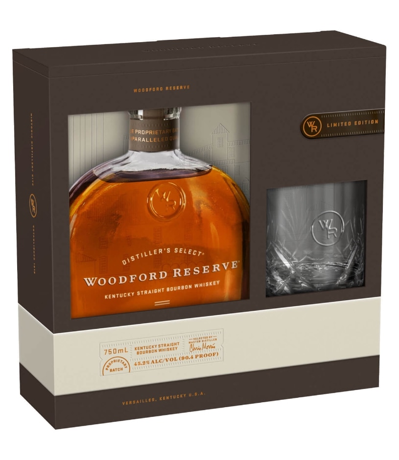 Woodford Reserve Bourbon Gift Set with Glasses