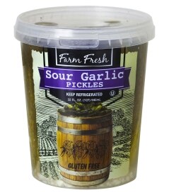 Farm Fresh Sour Garlic Pickles