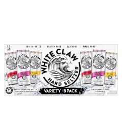 White Claw Hard Seltzer Variety Pack. Costs 22.99