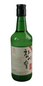Jinro Chamisul Classic Soju. Costs 6.99