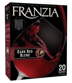 Franzia Dark Red Blend Box