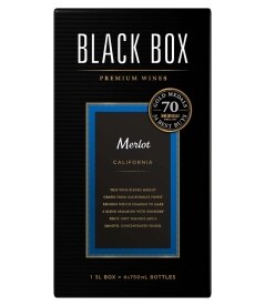 Black Box Sonoma Merlot. Costs 17.99