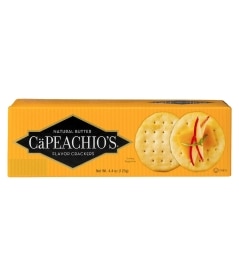 CaPeachio's Natural Butter Flavor Crackers