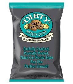 Dirty Chips Cracked Pepper & Sea Salt. Costs 3.79