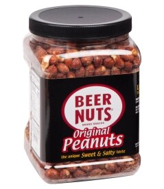 Beer Nuts Original Peanuts. Costs 8.99
