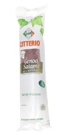 Citterio Genoa Salami Chub. Costs 7.99