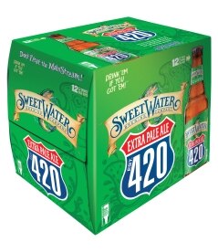 Sweetwater 420 Extra Pale Ale. Costs 17.99