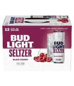 Bud Light Seltzer Black Cherry. Costs 18.99