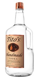 Tito's Handmade Vodka. Costs 29.99